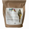 Chocolate ready-made powder for ice cream machines